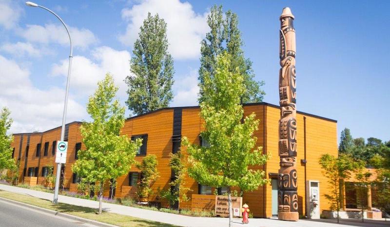 The federal government is looking for new ideas to improve First Nations, Metis, and Inuit Housing. Photo Credit: CMHC