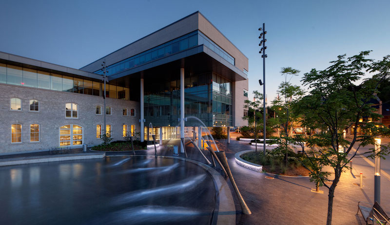 Market Square in Guelph, Ontario by Janet Rosenberg + Associates, a 2016 National Urban Design Awards winner. Photo by Jeff McNeill via RAIC.