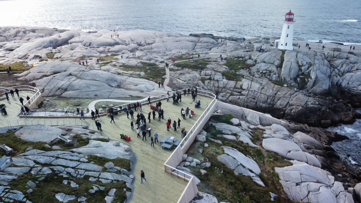 New viewing deck opens at Peggy’s Cove