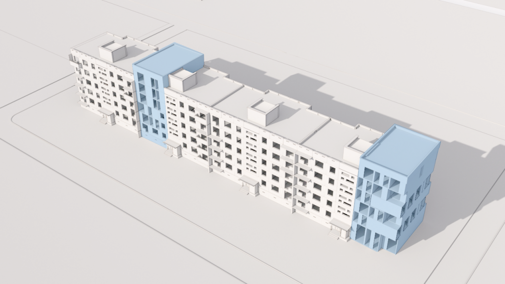 WZMH Architects designs a solution to restore areas in Ukraine