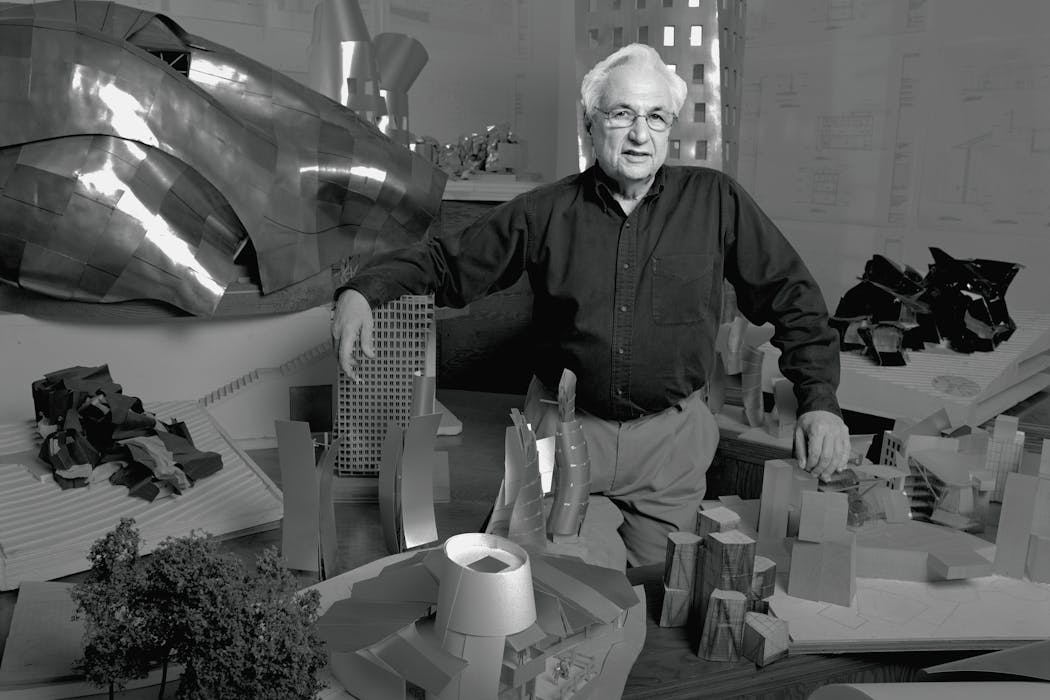 Frank Gehry, the architect of the unconventional, the accidental